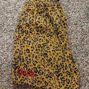 Animal print Pleasures shorts